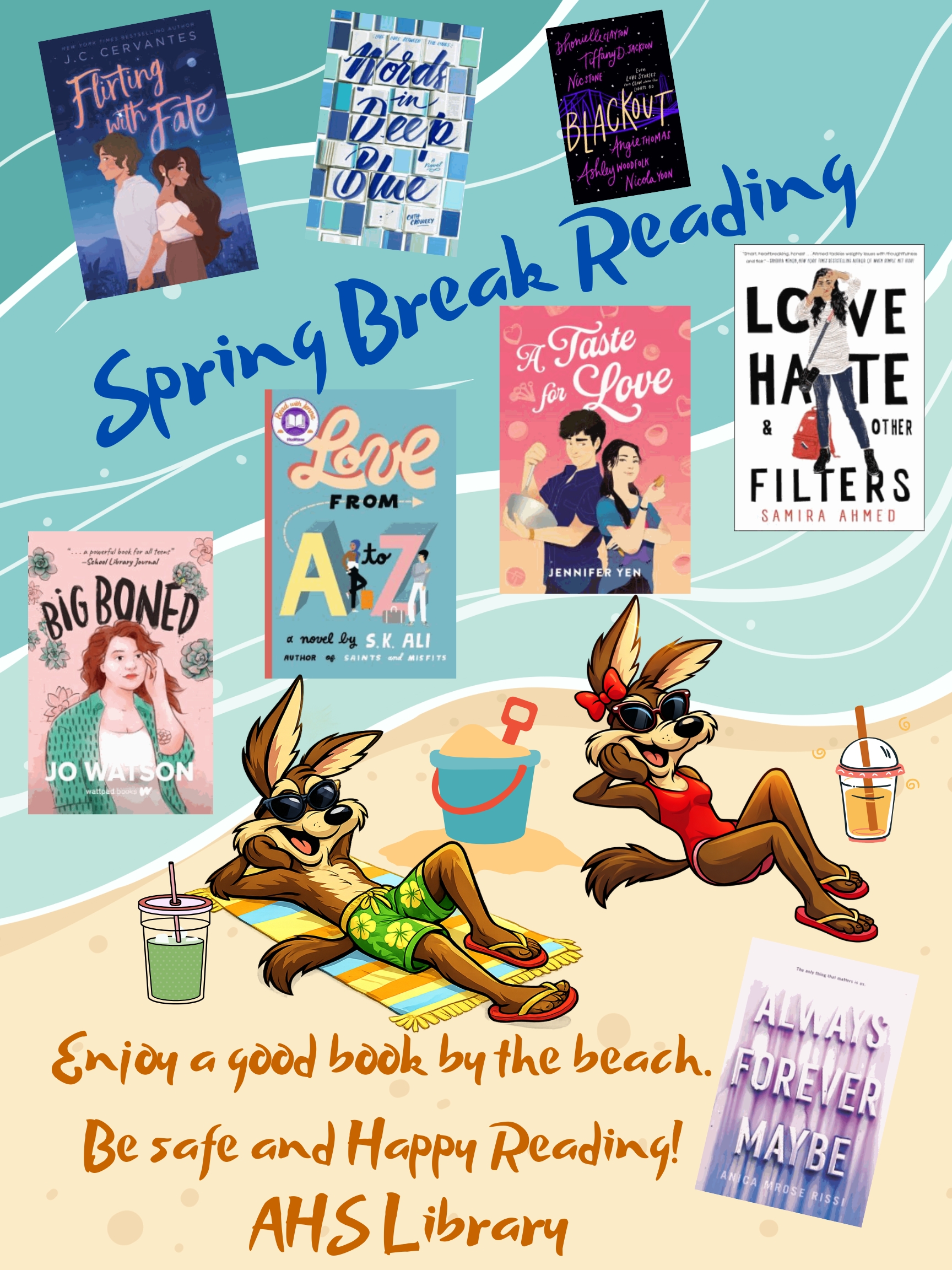 Grab a book for the beach. 